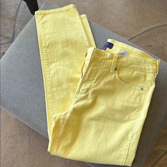 NYDJ Sunny Yellow Denim Jeans - Picture 1 of 5